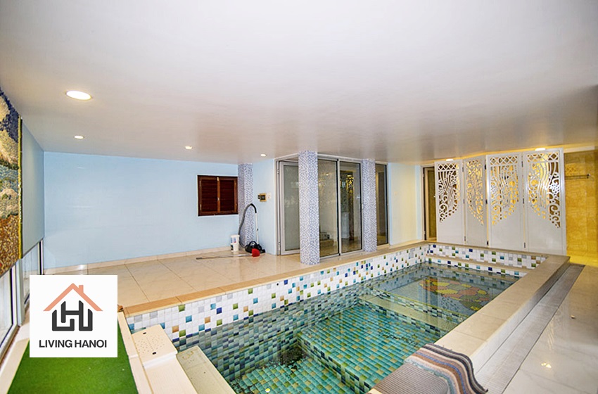 Beautiful 3 bedroom villa with pool for rent in Tay Ho, Hanoi. Beautiful 3 bedroom villa with pool for rent in Tay Ho, Hanoi.