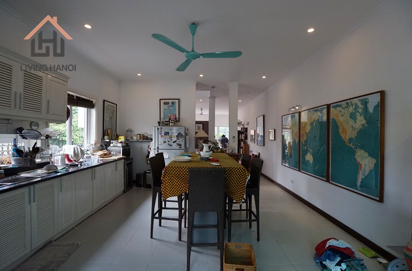 Classical house with swimming pool for rent in Au Co, Tay Ho, Hanoi Classical house with swimming pool for rent in Au Co, Tay Ho, Hanoi