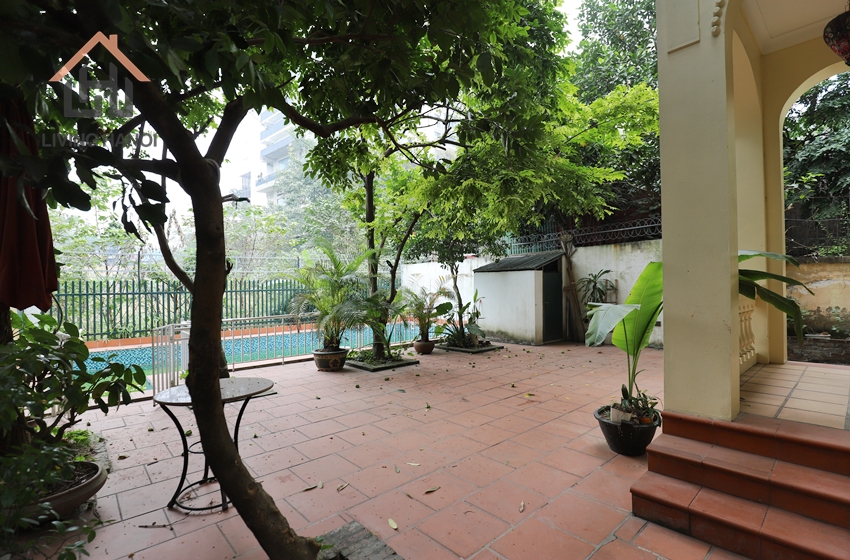 Fully Furnished villa with pool for rent in Tay Ho, Hanoi Fully Furnished villa with pool for rent in Tay Ho, Hanoi
