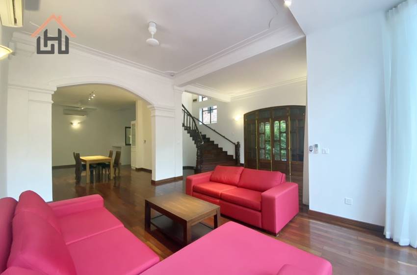 House with yard for rent with 5 bedrooms, Tay Ho, Hanoi House with yard for rent with 5 bedrooms, Tay Ho, Hanoi