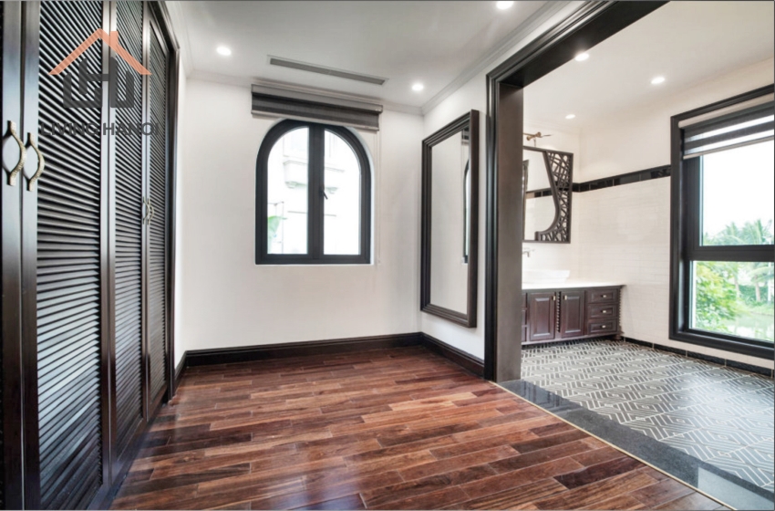 Indochine style house with 05 bedrooms available for rent in Vinhomes Riverside, Hanoi Indochine style house with 05 bedrooms available for rent in Vinhomes Riverside, Hanoi