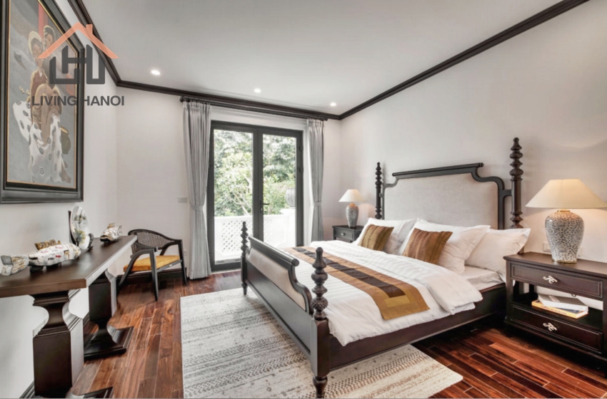 Indochine style house with 05 bedrooms available for rent in Vinhomes Riverside, Hanoi Indochine style house with 05 bedrooms available for rent in Vinhomes Riverside, Hanoi