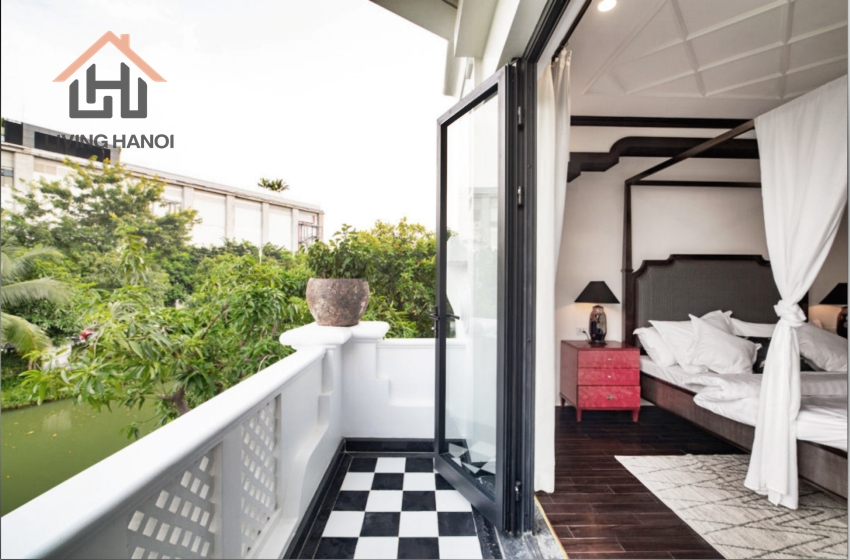 Indochine style house with 05 bedrooms available for rent in Vinhomes Riverside, Hanoi Indochine style house with 05 bedrooms available for rent in Vinhomes Riverside, Hanoi