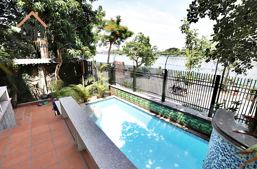 Lakefront villa with pool in Tay Ho, Hanoi Lakefront villa with pool in Tay Ho, Hanoi