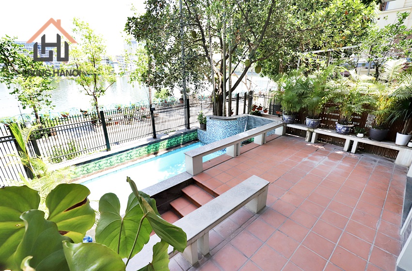 Lakefront villa with pool in Tay Ho, Hanoi Lakefront villa with pool in Tay Ho, Hanoi