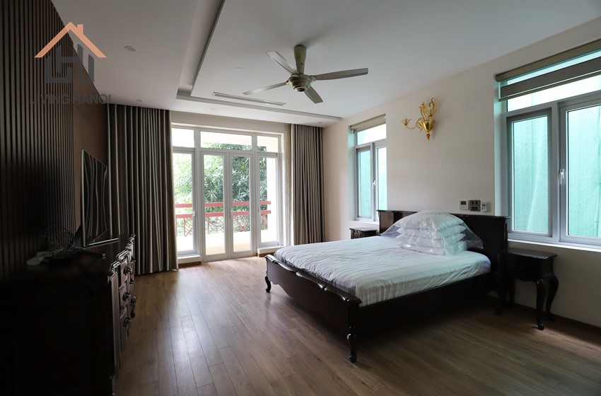 Semi furnished villa with yard for rent in Ciputra, Hanoi Semi furnished villa with yard for rent in Ciputra, Hanoi