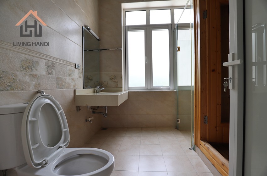 Semi furnished villa with yard for rent in Ciputra, Hanoi Semi furnished villa with yard for rent in Ciputra, Hanoi