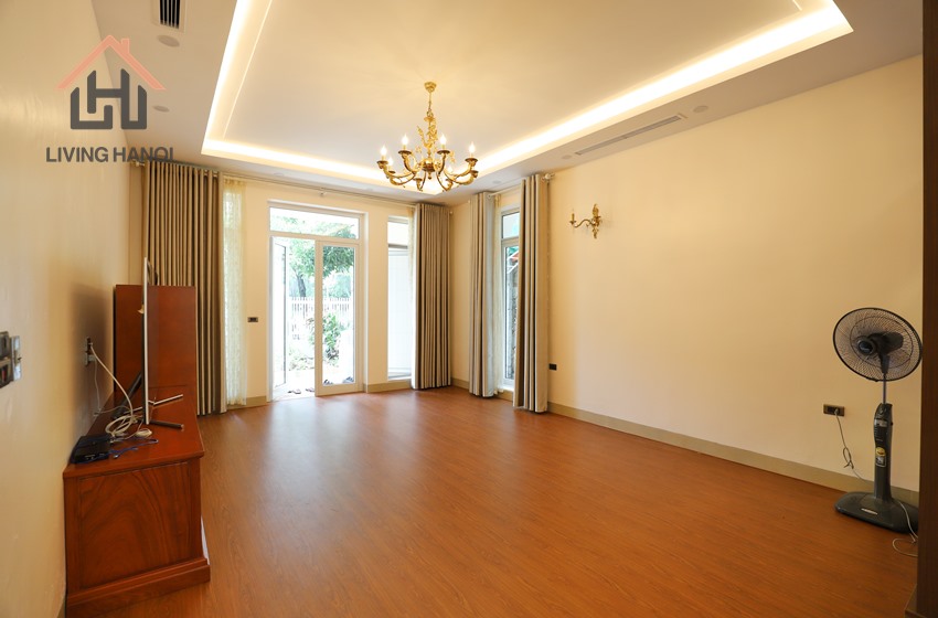 Semi furnished villa with yard for rent in Ciputra, Hanoi Semi furnished villa with yard for rent in Ciputra, Hanoi