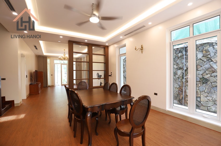 Semi furnished villa with yard for rent in Ciputra, Hanoi Semi furnished villa with yard for rent in Ciputra, Hanoi
