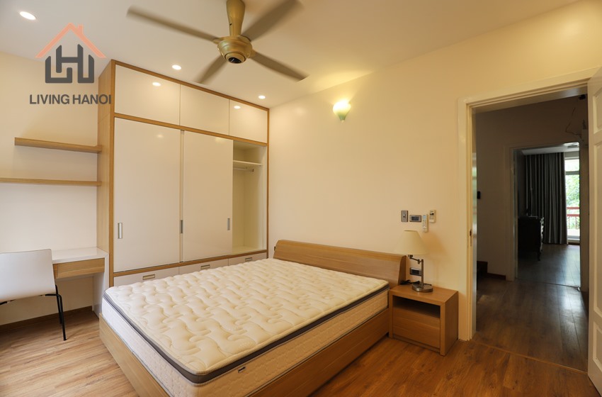 Semi furnished villa with yard for rent in Ciputra, Hanoi Semi furnished villa with yard for rent in Ciputra, Hanoi