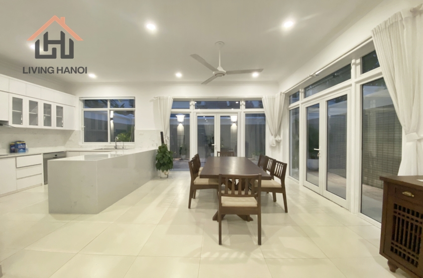 Spacious villa with 5 bedrooms for rent in Ciputra, Hanoi Spacious villa with 5 bedrooms for rent in Ciputra, Hanoi