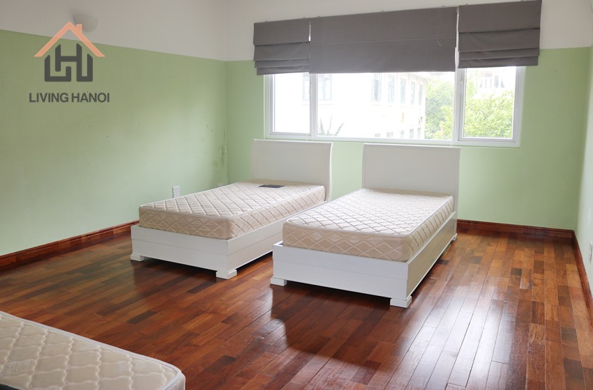Spacious villa with swimming pool for rent in Tay Ho, Hanoi Spacious villa with swimming pool for rent in Tay Ho, Hanoi