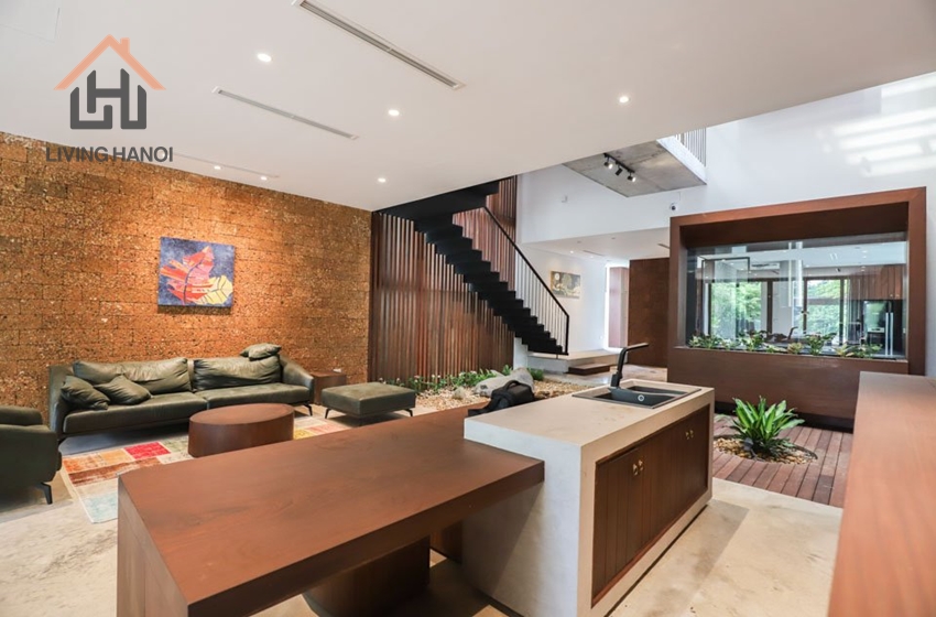 Ultra modern fully furnitures villa for rent in Vinhomes Riverside, Long Bien Ultra modern fully furnitures villa for rent in Vinhomes Riverside, Long Bien