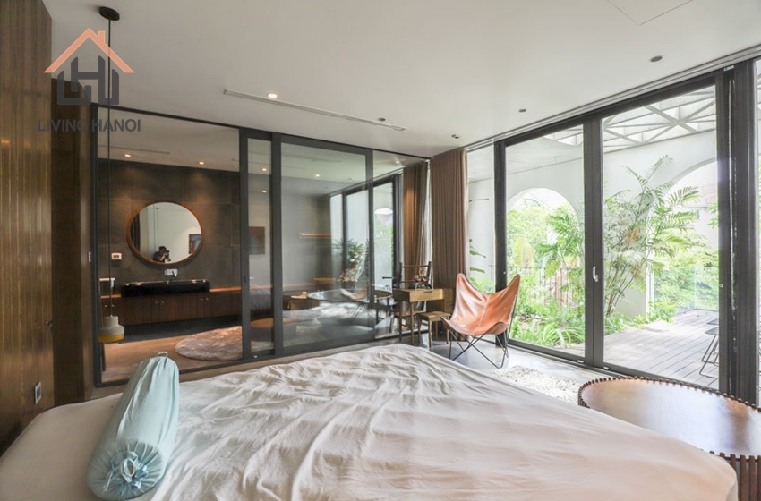 Ultra modern fully furnitures villa for rent in Vinhomes Riverside, Long Bien Ultra modern fully furnitures villa for rent in Vinhomes Riverside, Long Bien